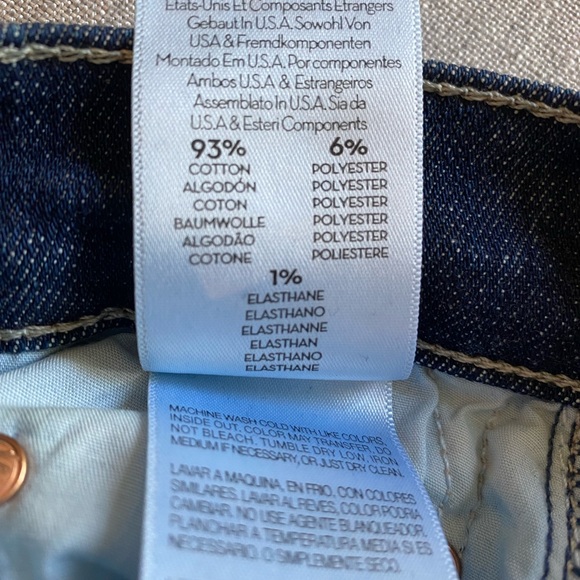 Mother Jeans Insider Crop Step Fray Speed Racer size 24 - Picture 11 of 12